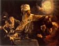 Belshazzars Fest Rembrandt